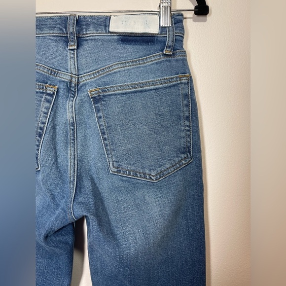 RE/DONE Jeans Women’s Size 25 90s High Rise Ankle Crop - Picture 8 of 12